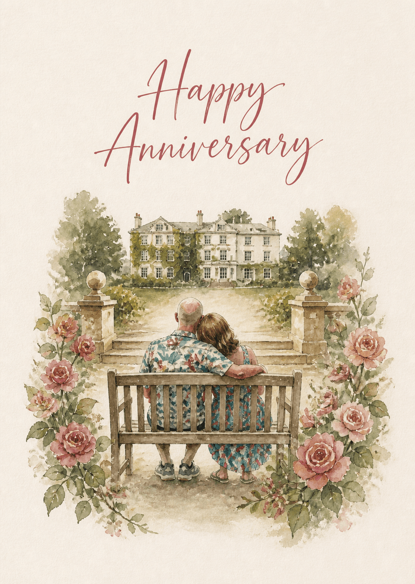 The Garden Bench: Happy Anniversary