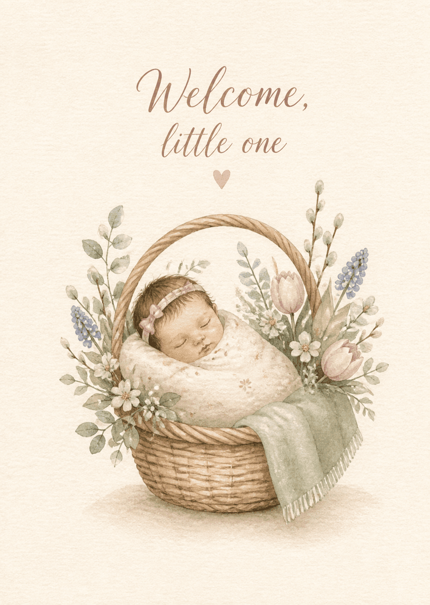 Welcome, Little One: Welcome to the world, little one.