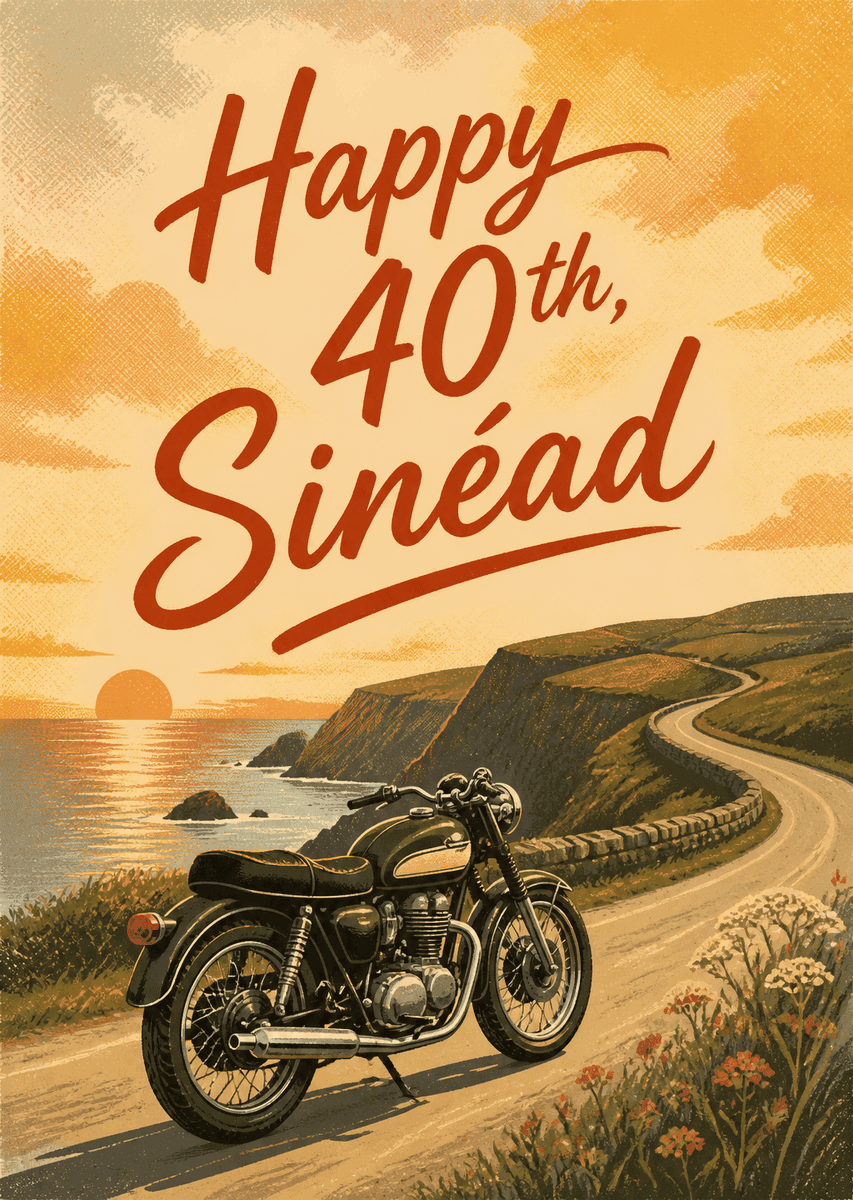 The Coast Road: Happy 40th, Sinéad.