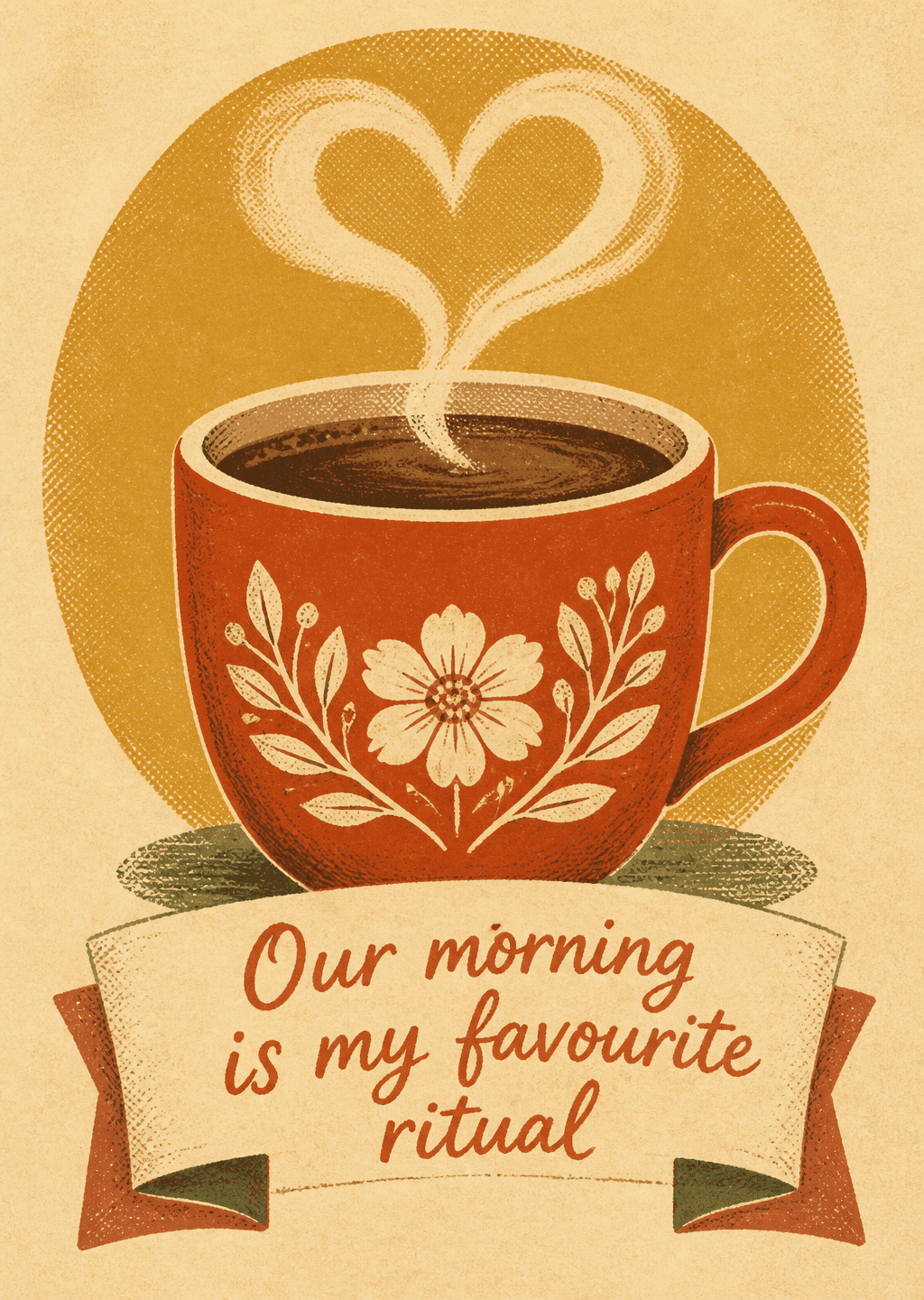 Our Favourite Ritual: Our morning is my favourite ritual.
