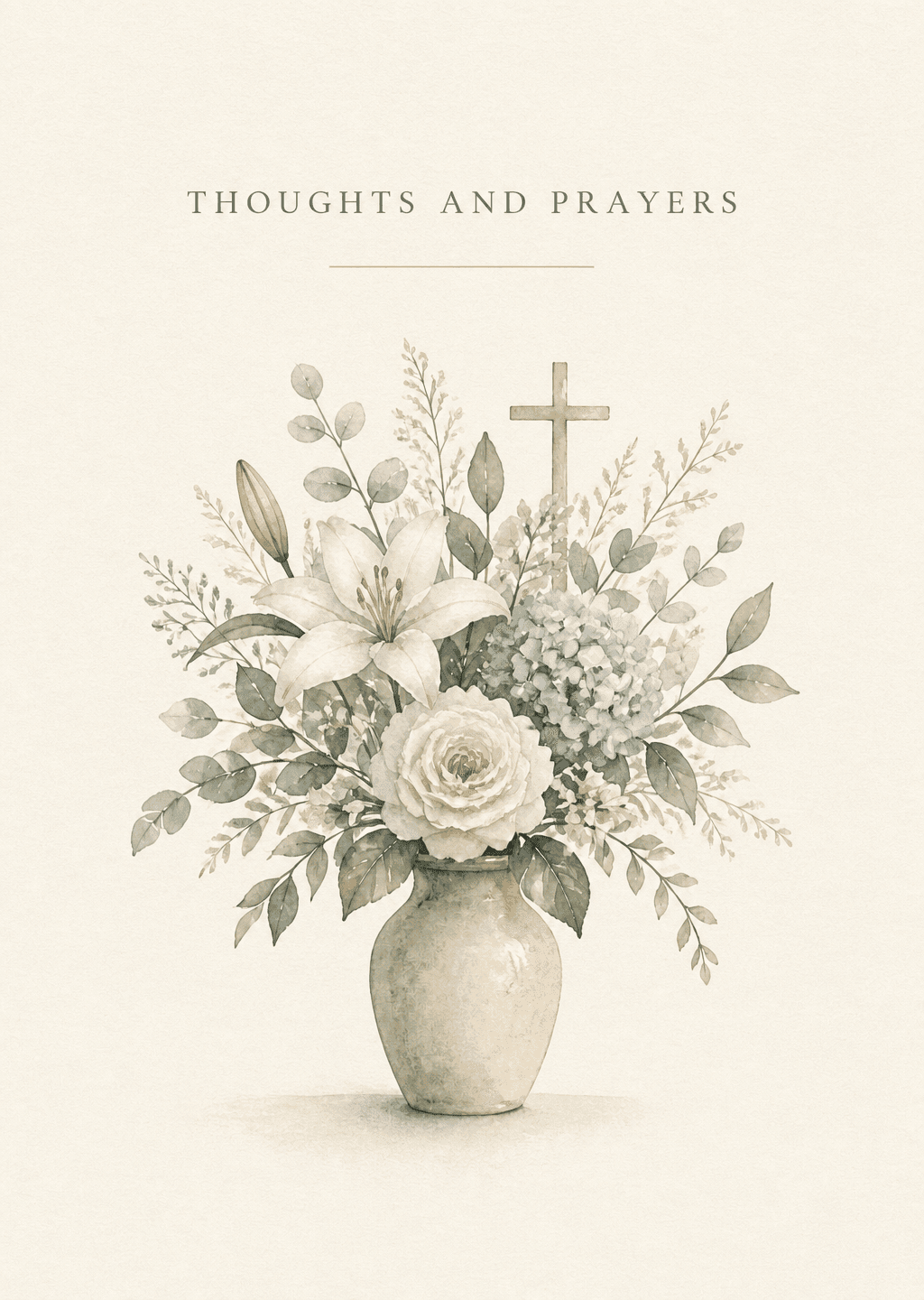 Thoughts and Prayers: Thoughts and Prayers.