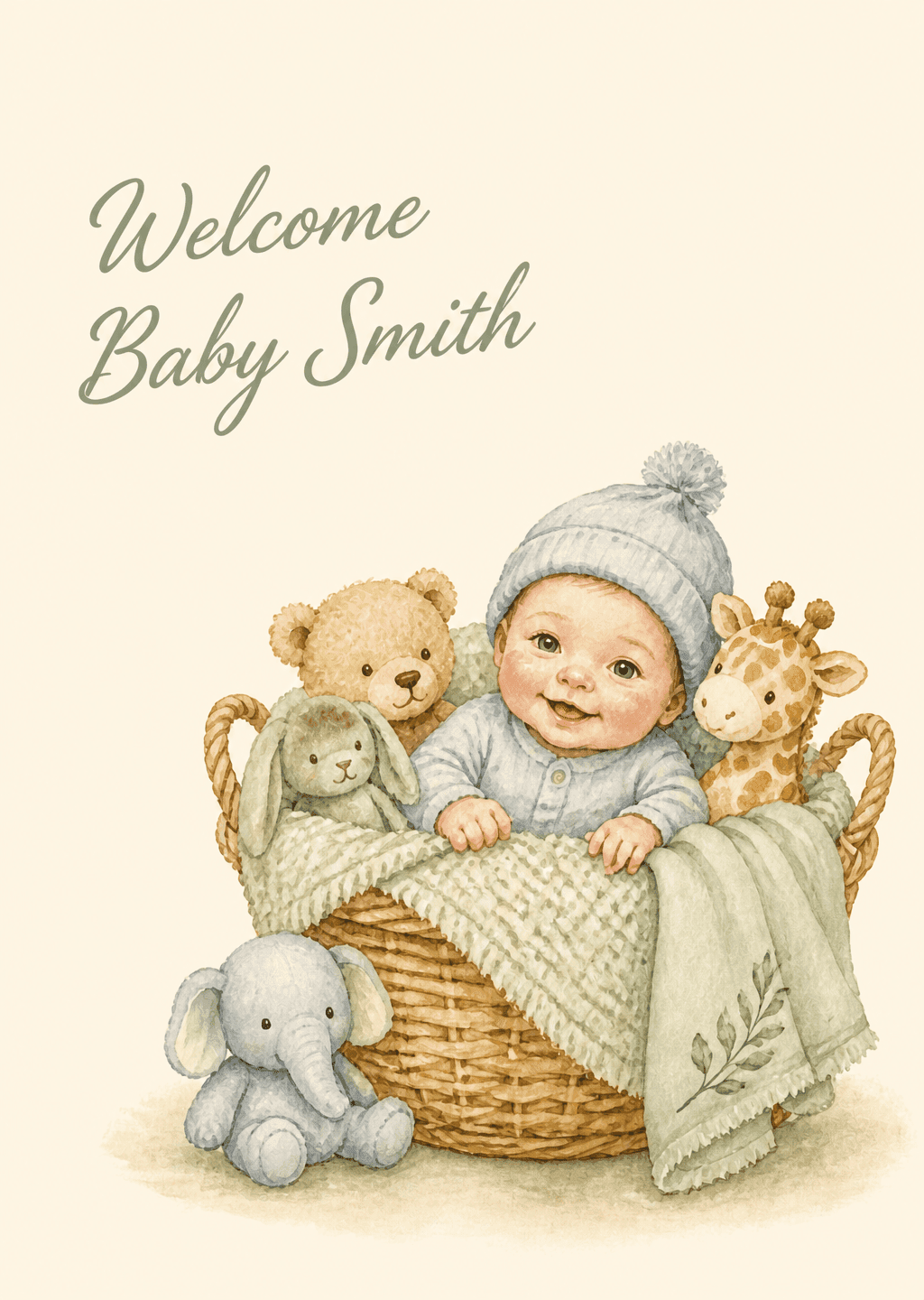 Welcome, Baby Smith: Welcome Baby Smith.